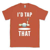 Copper I'd Tap That TFunny Golf Classic Tee - longCreatives