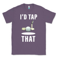 Lavender I'd Tap That TFunny Golf Classic Tee - longCreatives