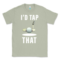 Matcha I'd Tap That TFunny Golf Classic Tee - longCreatives