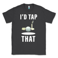 Smoke I'd Tap That TFunny Golf Classic Tee - longCreatives