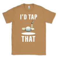 Toasted Coconut I'd Tap That TFunny Golf Classic Tee - longCreatives