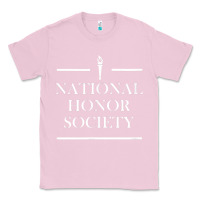 Bubblegum Pink National Honor Society Torch Classic Tee - longCreatives