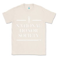 Natural National Honor Society Torch Classic Tee - longCreatives