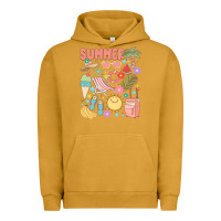 Pigment Peanut Butter retro summer Urban Hoodie - JahusDesignShop