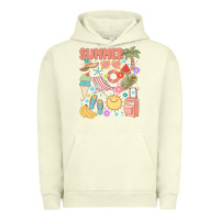 Pigment Pistachio retro summer Urban Hoodie - JahusDesignShop