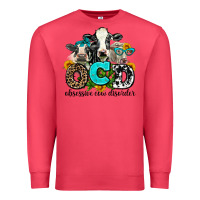 Cardinal ocd obsessive cow disorder Premium Sweatshirt - AdoDesignShop