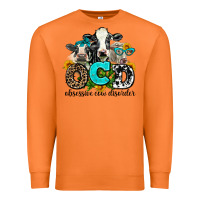 Carrot ocd obsessive cow disorder Premium Sweatshirt - AdoDesignShop