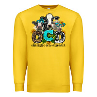 Lemon ocd obsessive cow disorder Premium Sweatshirt - AdoDesignShop