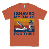 Copper Nice I Shaved My Balls For This Vintage Classic Tee - longCreatives
