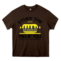 Chocolate Brown Study the past if you would define the future shi Heavy Core Tee - Bettercallsaul