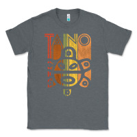 Charcoal Heather Taino Sun Boricua Vintage Taino Gift of Puerto Rico Classic Tee - longCreatives