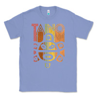 Colony Blue Taino Sun Boricua Vintage Taino Gift of Puerto Rico Classic Tee - longCreatives
