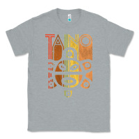Heather Grey Taino Sun Boricua Vintage Taino Gift of Puerto Rico Classic Tee - longCreatives