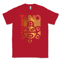 Red Taino Sun Boricua Vintage Taino Gift of Puerto Rico Classic Tee - longCreatives