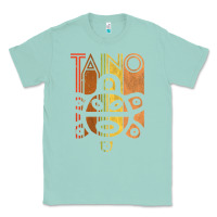 Seafoam Taino Sun Boricua Vintage Taino Gift of Puerto Rico Classic Tee - longCreatives