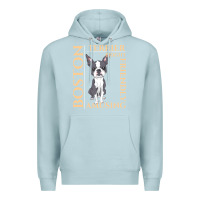 Blue Mist boston terrier t  shirt boston terrier dog traits gift t  shirt Premium Hoodie - longCreatives