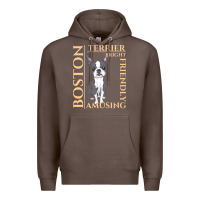 Coffee boston terrier t  shirt boston terrier dog traits gift t  shirt Premium Hoodie - longCreatives