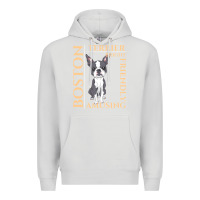 Dove Grey boston terrier t  shirt boston terrier dog traits gift t  shirt Premium Hoodie - longCreatives