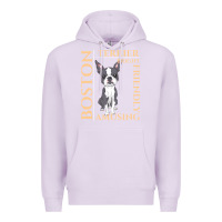 Lilac boston terrier t  shirt boston terrier dog traits gift t  shirt Premium Hoodie - longCreatives
