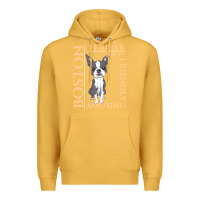 Mustard boston terrier t  shirt boston terrier dog traits gift t  shirt Premium Hoodie - longCreatives