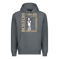 Rock boston terrier t  shirt boston terrier dog traits gift t  shirt Premium Hoodie - longCreatives