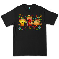 Black Mexican taco nacho and souce Premium Tee - NancyCooperArtShop