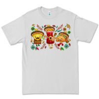 Dove Grey Mexican taco nacho and souce Premium Tee - NancyCooperArtShop