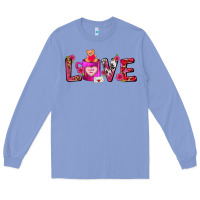 Colony Blue Love Coffee Mug Valentines Day Long Sleeve Tee - FaDigitalArtStudio