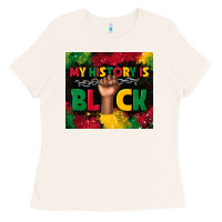 Bone my history is black Ladies Tee - TumblerDesignByShophia