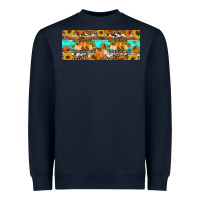 Navy Fall Sweet Fall Heavyweight Sweatshirt - Artiststas