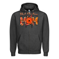 Charcoal Heather skeet shooting mom Zipper Hoodie - BarkalooDesign