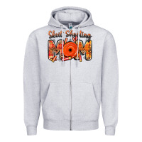 Heather Grey skeet shooting mom Zipper Hoodie - BarkalooDesign