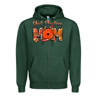 Sports Green skeet shooting mom Zipper Hoodie - BarkalooDesign