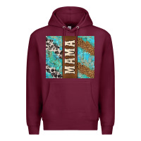 Burgundy western mama Premium Hoodie - Jasminsmagicworld