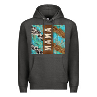 Charcoal Heather western mama Premium Hoodie - Jasminsmagicworld
