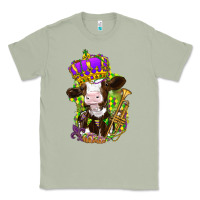 Matcha Mardi Gras Cow Classic Tee - HowdyJamesFarm