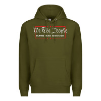 Army Green we the people have had enough   anti government political t shirt Premium Hoodie - longCreatives