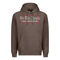 Coffee we the people have had enough   anti government political t shirt Premium Hoodie - longCreatives