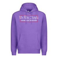 Purple we the people have had enough   anti government political t shirt Premium Hoodie - longCreatives