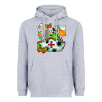 Heather Grey nurse   juneteenth Heavyweight Hoodie - AdoDesignShop