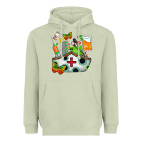 Matcha nurse   juneteenth Heavyweight Hoodie - AdoDesignShop