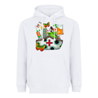 White nurse   juneteenth Heavyweight Hoodie - AdoDesignShop
