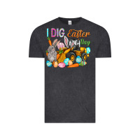 Vintage Black I dig Easter Day Vintage Tee - HowdyJamesFarm