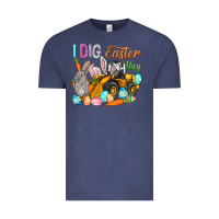 Vintage Denim I dig Easter Day Vintage Tee - HowdyJamesFarm