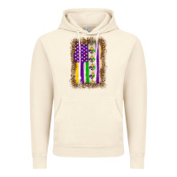 Vintage Artic mardi gras usa flag leopard Vintage Hoodie - OliviaCreatesArt