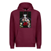 Burgundy Graphic Movies  badguys film Mens Funny Premium Hoodie - longCreatives