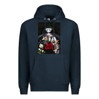Navy Graphic Movies  badguys film Mens Funny Premium Hoodie - longCreatives