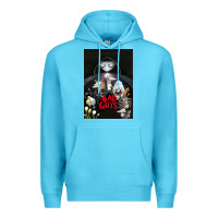 Ocean Blue Graphic Movies  badguys film Mens Funny Premium Hoodie - longCreatives