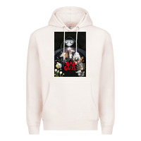 Pale Pink Graphic Movies  badguys film Mens Funny Premium Hoodie - longCreatives