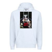White Graphic Movies  badguys film Mens Funny Premium Hoodie - longCreatives